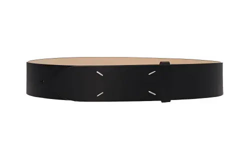 Maison Margiela four-stitch leather belt