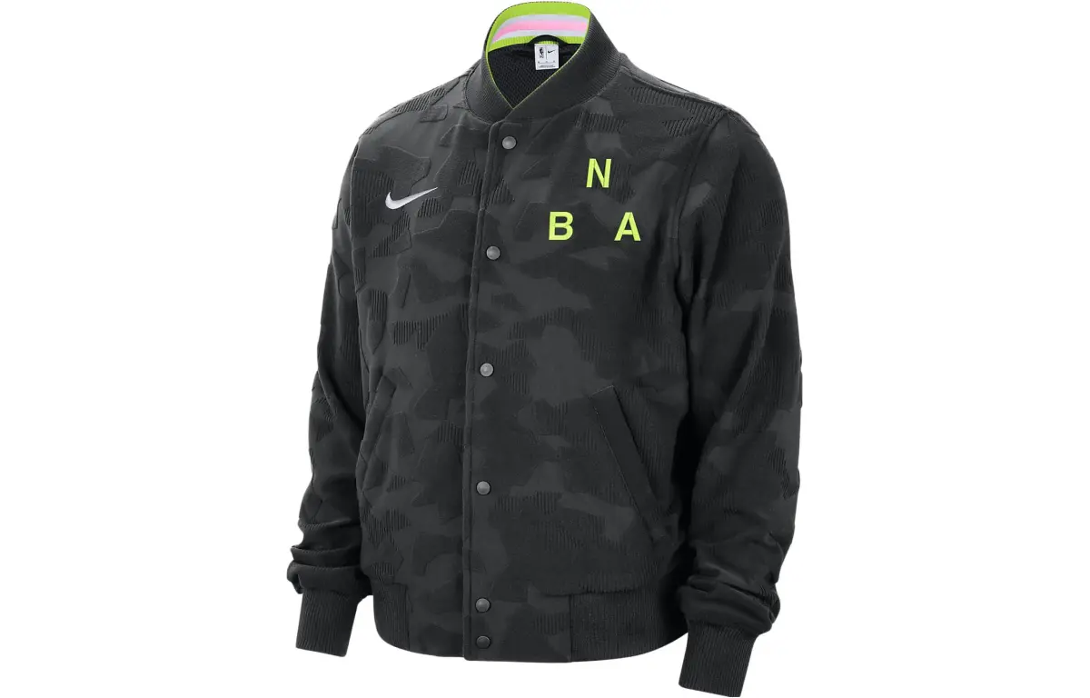 Nike Jackets Men's Black Baseball Collar Moderate Other