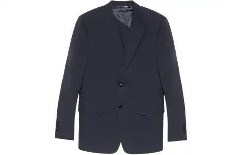 DIOR Quarterly New Products Business Suit Coat Men's Blue