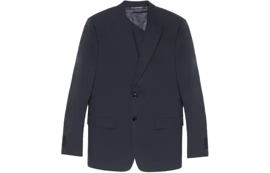 DIOR Quarterly New Products Business Suit Coat Men's Blue