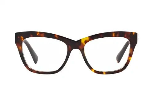 MIU MIU Plate Frame Cat Eye Eyeglass Frames Women's Tortoiseshell