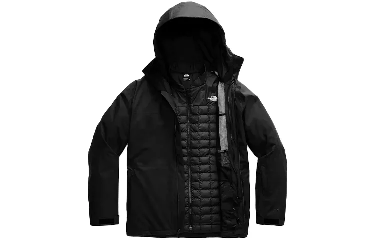 THE NORTH FACE ThermoBall Ice Climbing And Rock Climbing Waterproof Windbreaker Jacket Men's Black
