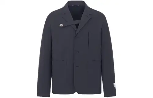 DIOR FW24 Jackets & Coats Men's Marine Blue