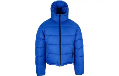 Balenciaga Puffer Jacket Winter Unisex Blue