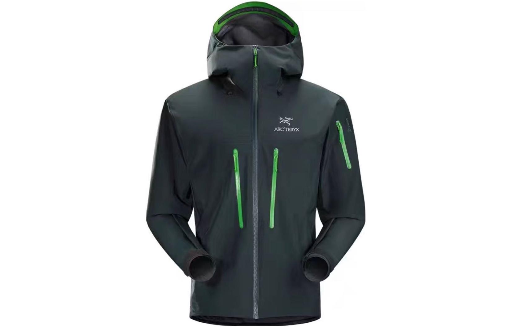 Мужская куртка Arcteryx Alpha SV (черная) — фото 15