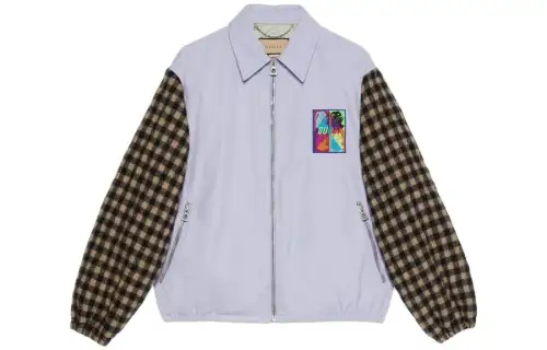 GUCCI SS23 Jackets & Coats Men's Light Blue
