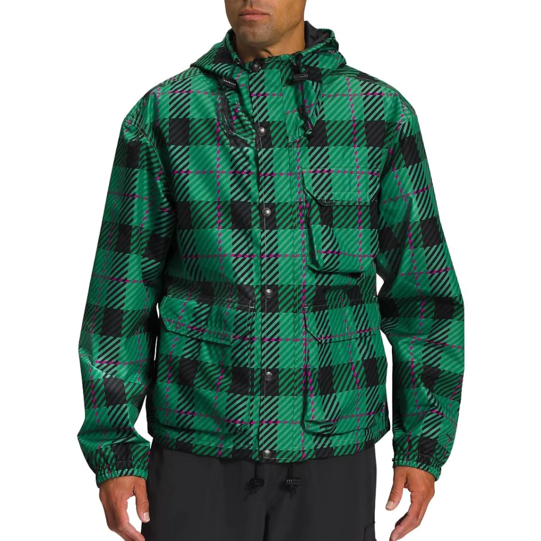 THE NORTH FACE Jackets Men's Green Hooded Moderate Workwear