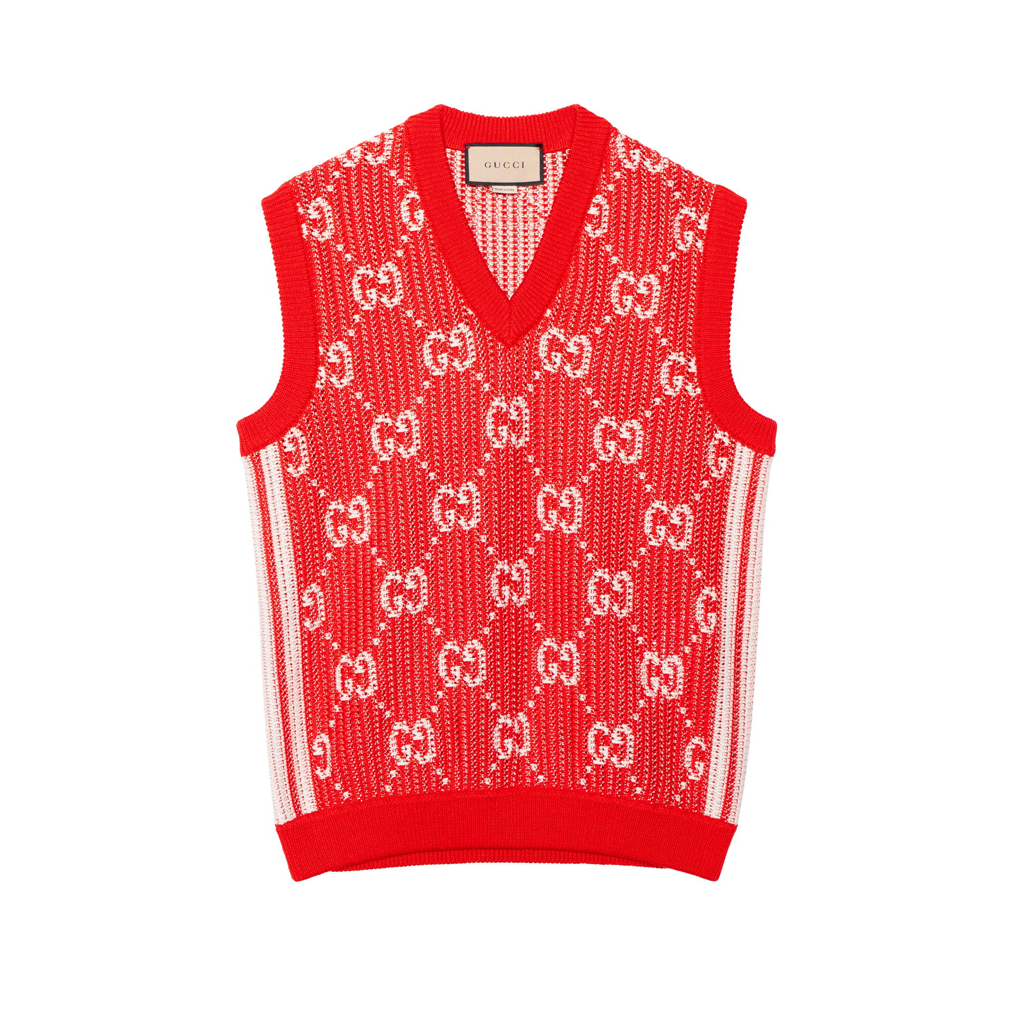 Мужской жилет Gucci (красный)