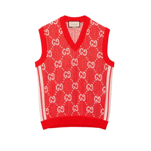 GUCCI Gg Jacquard Knitted Vest