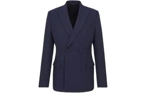 DIOR SS24 Business Suit Coat Men's Blue