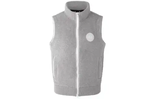 Canada Goose Humanature Vests Unisex Gray Stand Collar Moderate Other