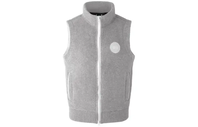Canada Goose Humanature Vests Unisex Gray Stand Collar Moderate Other