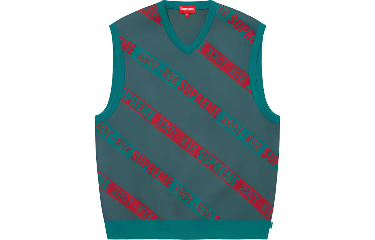 Supreme Stripe Sweater Vest SS22