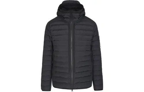 STONE ISLAND Down Jacket Unisex Black