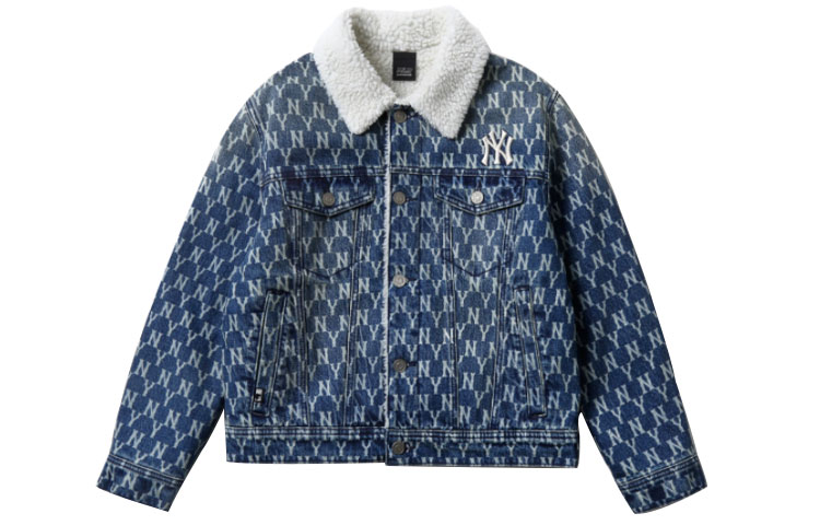 Куртка MLB Denim (синяя)