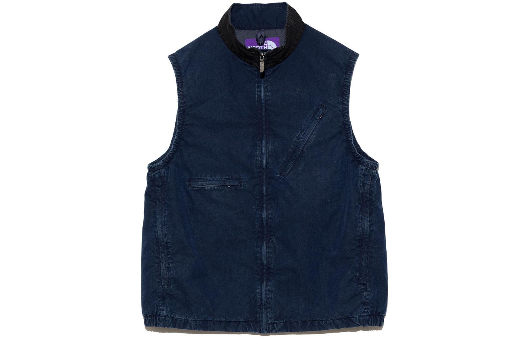 Мужской жилет The North Face PURPLE LABEL Indigo Stroll Field Vest (синий)