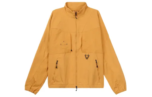 Jordan Jackets Men's Earth Yellow Stand Collar Moderate Other