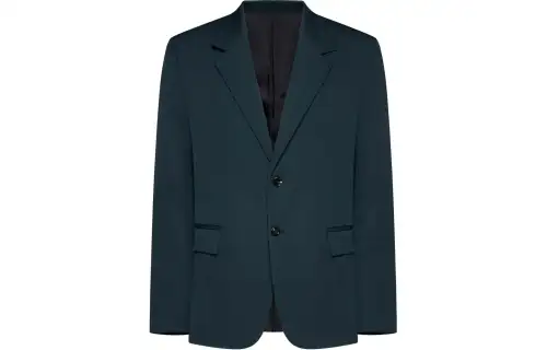 Bottega Veneta Business Suit Coat Men's Peacock Green