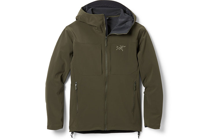 Мужская куртка Arcteryx Gamma MX Hoody (черные) — фото 22
