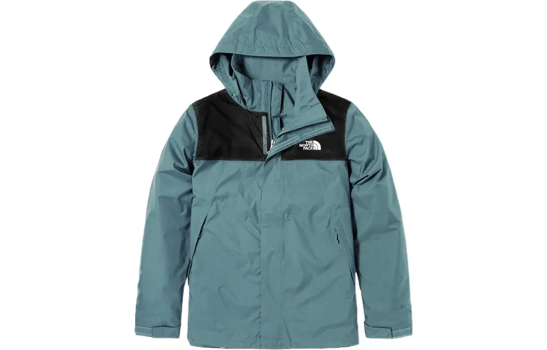 THE NORTH FACE Urban Exploration Windbreaker Jackets Men's Blue Hooded Moderate