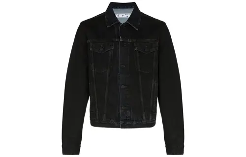 OFF WHITE Stencil Arrows Denim Jacket