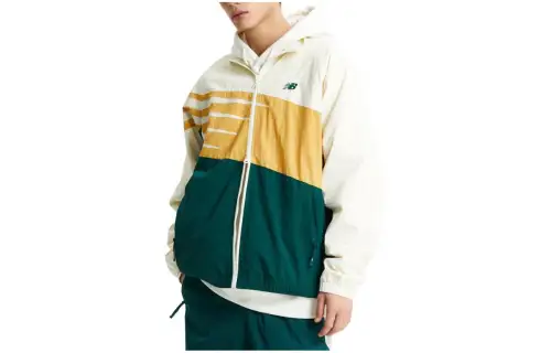 New Balance Jackets & Coats Men's Ivory White