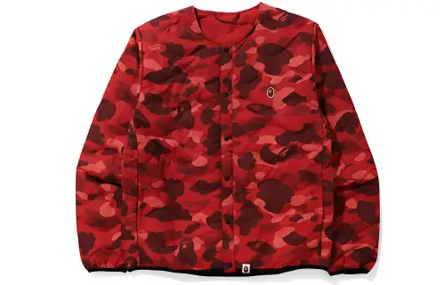Bape Color Camo Lightweight Down Jacket