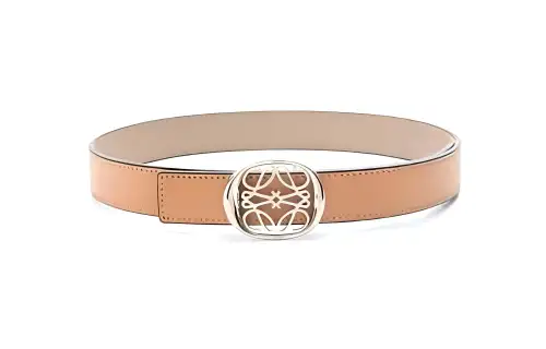 LOEWE Cow Leather Belts Women's Beige /