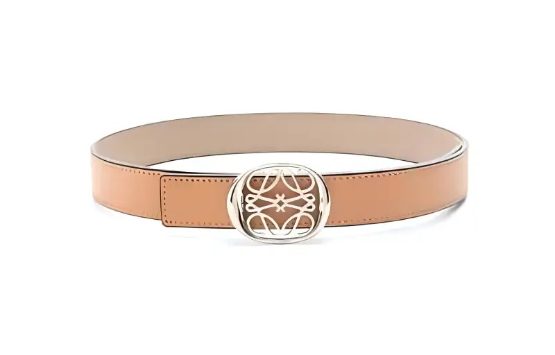 LOEWE Cow Leather Belts Women's Beige /