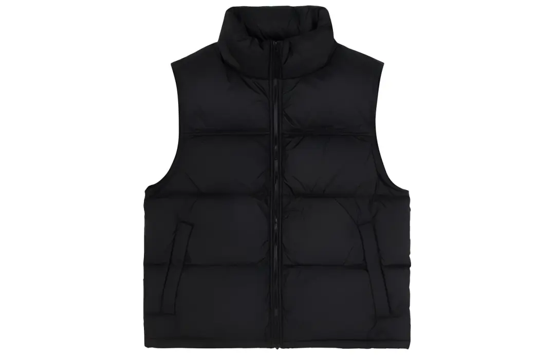 Carhartt WIP Down Vests Men's Black Stand Collar Thickened Other
