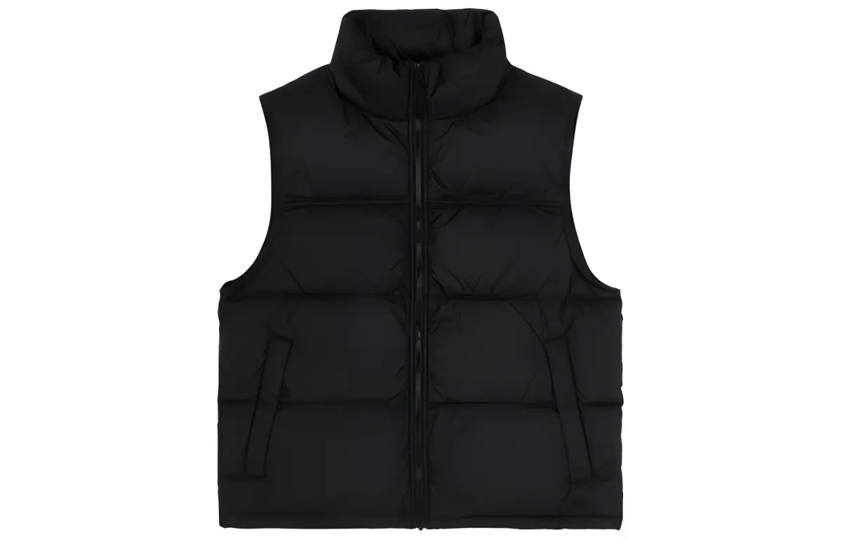 Carhartt WIP Down Vests Men's Black Stand Collar Moderate Other