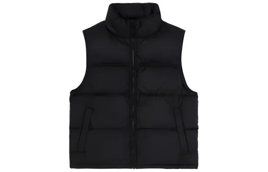 Carhartt WIP Down Vests Men's Black Stand Collar Thickened Other