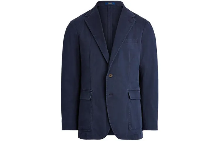 Polo Ralph Lauren Business Suit Coat Polo Without Padding Slim Fit Men's Marine Blue
