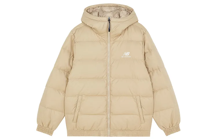 New Balance Lifestyle Casual Down Jacket Men's Beige