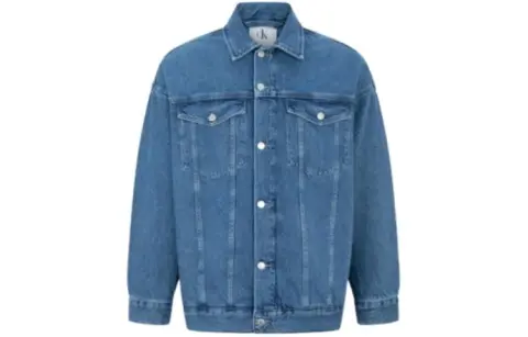 CALVIN KLEIN Denim Jacket Men's Blue