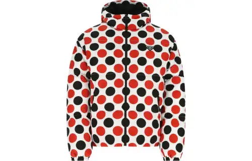 PRADA Jackets Men's Multicolor Hooded Moderate Other