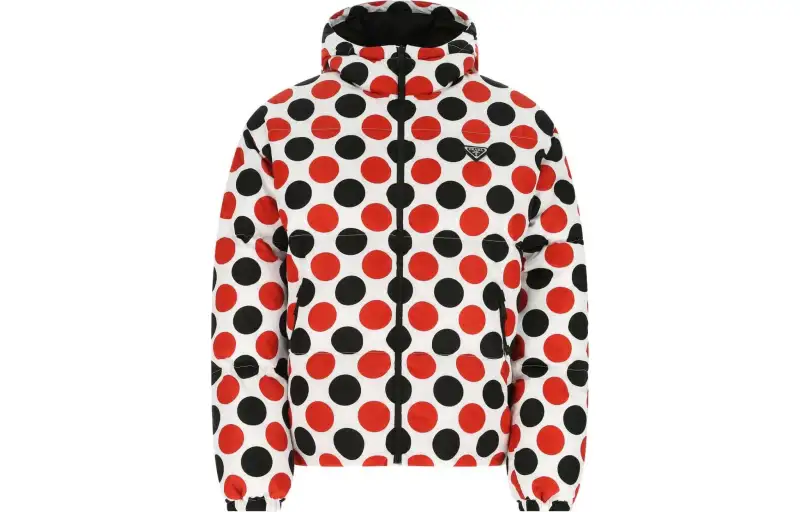 PRADA Jackets Men's Multicolor Hooded Moderate Other