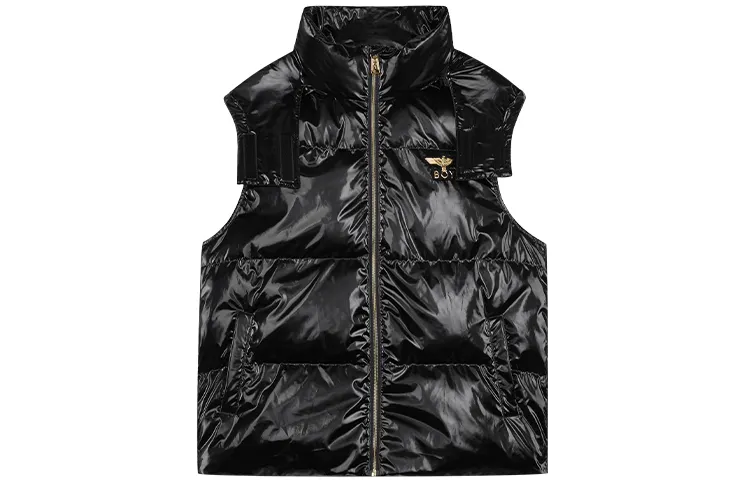 Boy London Vests Unisex Black Stand Collar Moderate Other