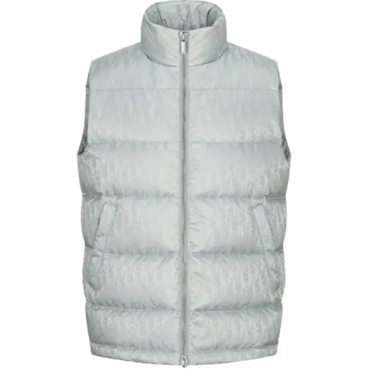 DIOR Winter Down Jacket Men's Gray