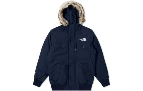 THE NORTH FACE Windbreaker Jackets Men's Dark Blue Hooded Moderate