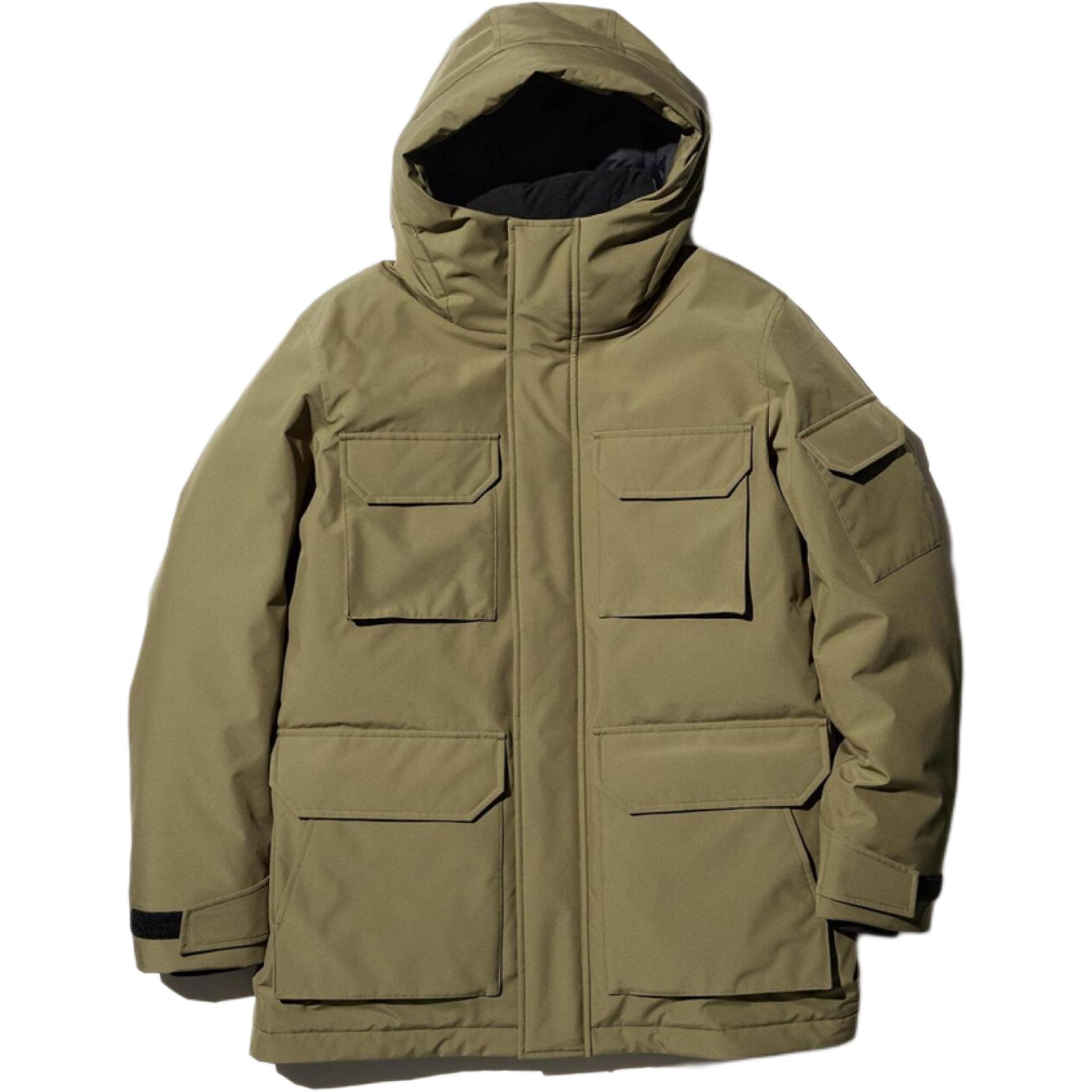 Мужская куртка UNIQLO (оливковая)