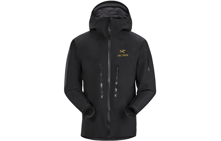 Мужская куртка Arcteryx Alpha SV (черная) — фото 8