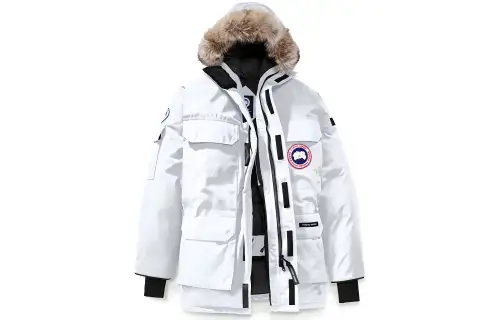 Canada Goose Expedition Collection Down Jacket Winter Unisex White