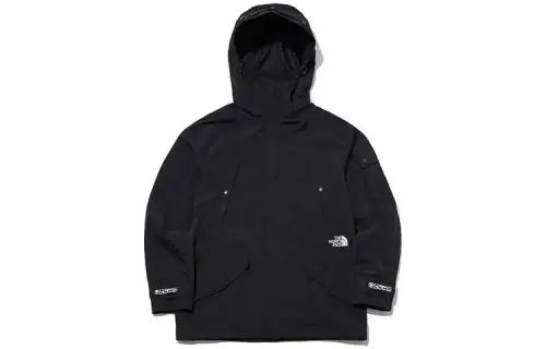 THE NORTH FACE Jackets Men's Black Hooded Moderate Other