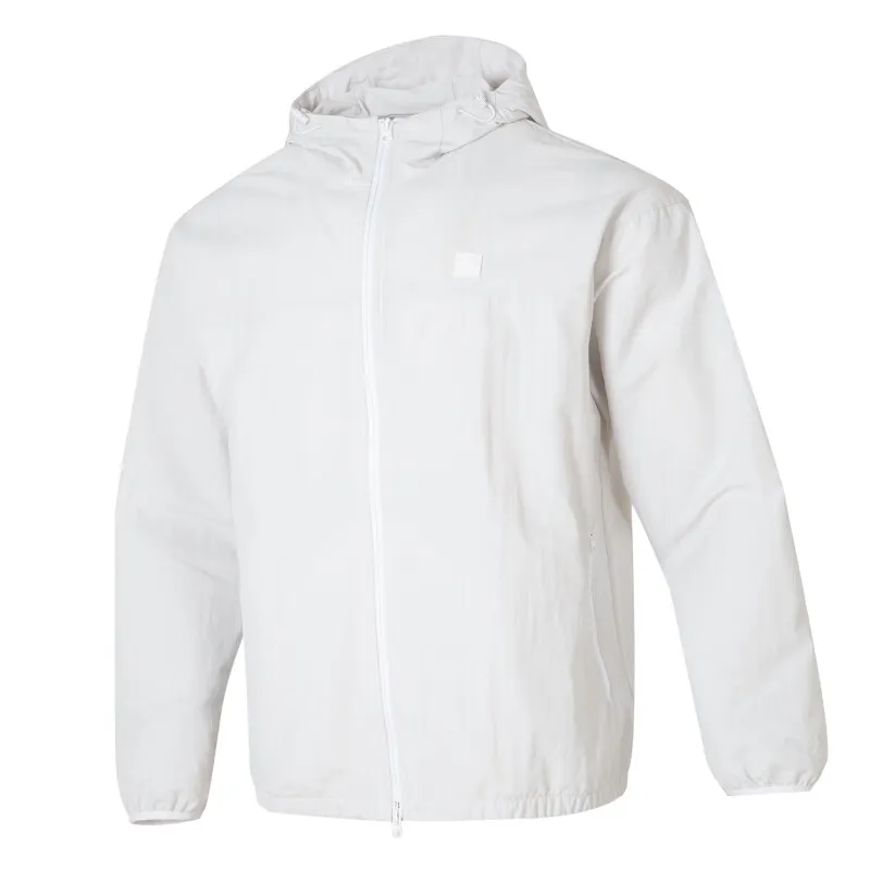PUMA Jackets Men's White Hooded Moderate Other
