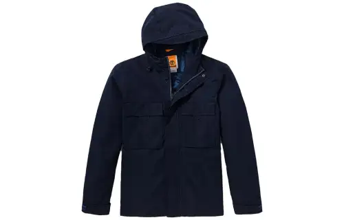 Timberland Waterproof And Windproof Windbreaker Jacket Men's Dark Sapphire