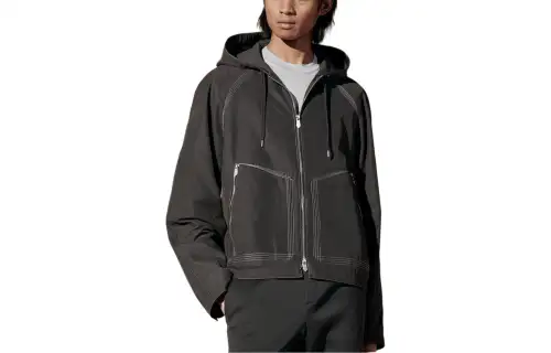 HERMES Jackets & Coats Men's Liquorice
