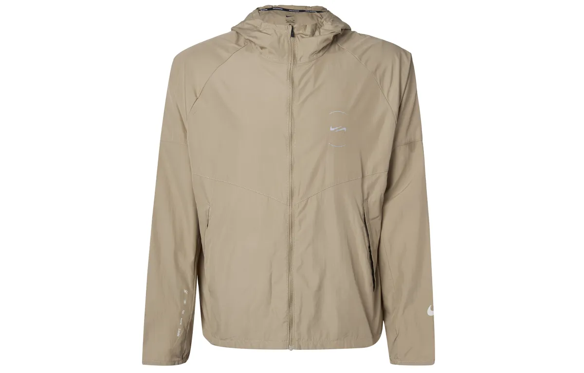 Nike Jackets Men's Khaki Hooded Moderate Other