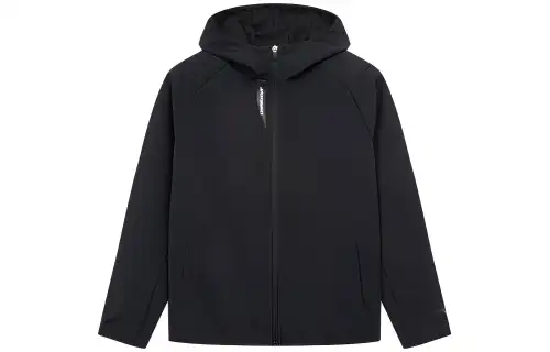 ANTA Life Collection Jackets Men's Black Hooded Thickened Other