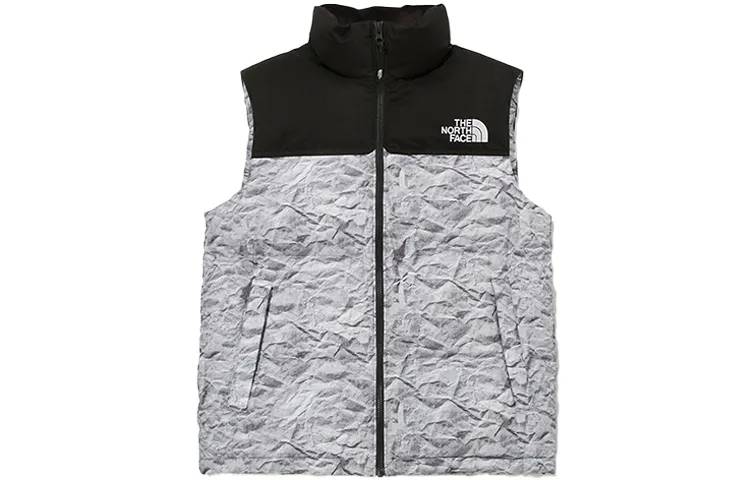 THE NORTH FACE Vest Unisex Couple's Silver